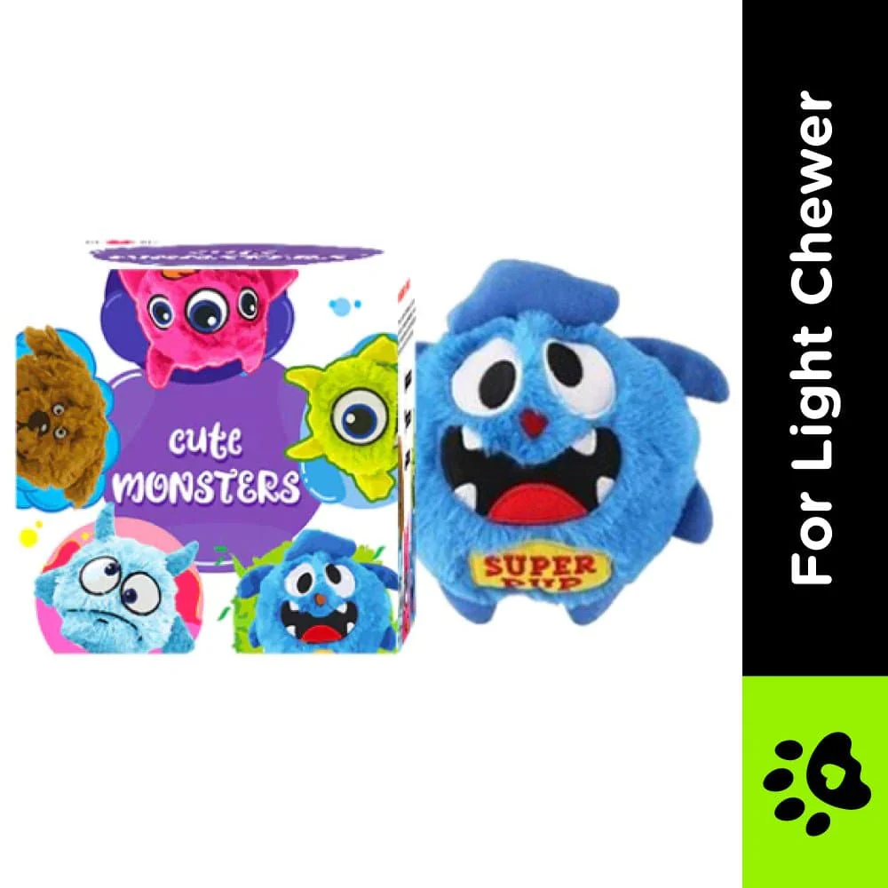 Pawsindia Trembling Monster Toy for Dogs (Navy Blue) - Image 2