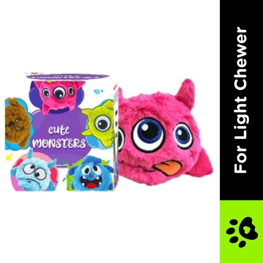 Pawsindia Trembling Monster Toy for Dogs (Pink) - Image 2