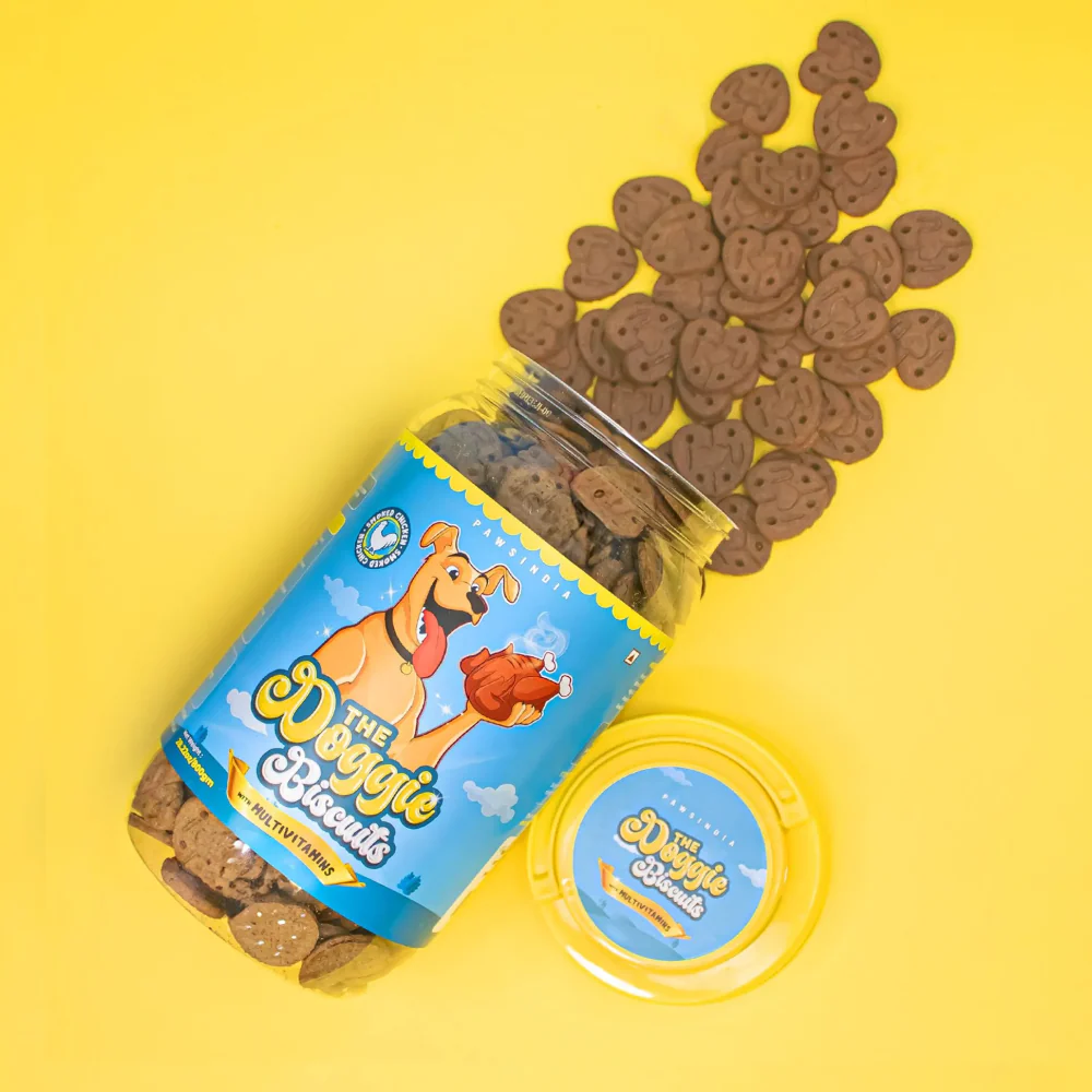 PawsindiaThe Doggie Smoked Chicken With Multivitamins Dog Biscuits - Image 2