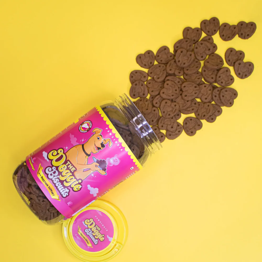 PawsindiaThe Doggie Smoked Liver With Digestion Dog Biscuits - Image 2