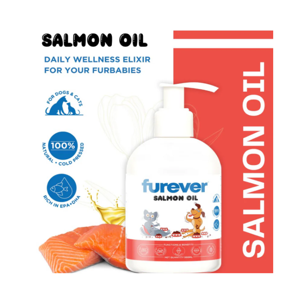 Pawsome Companion Furever Salmon Oil for Dogs & Cats 500ml - Image 10