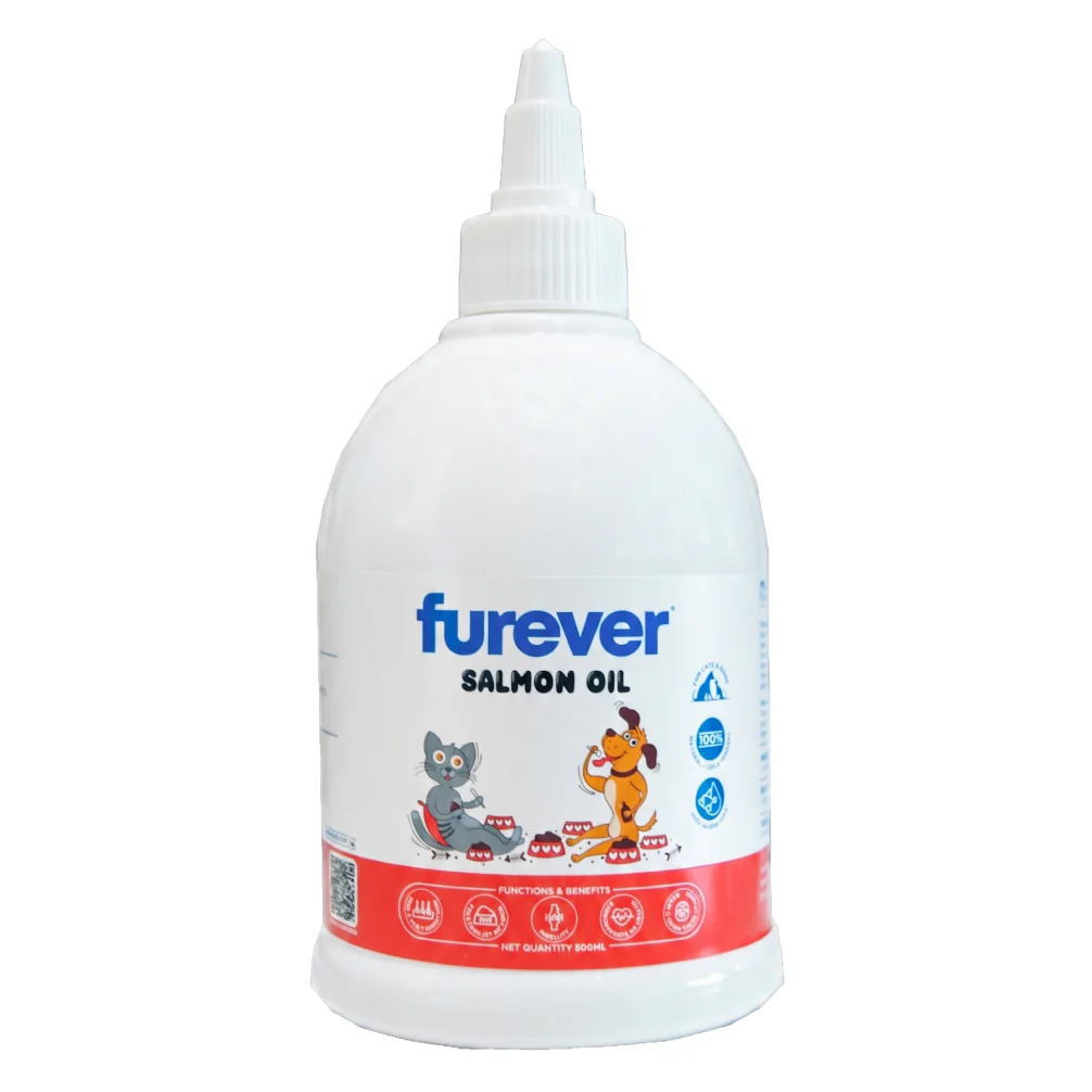 Pawsome Companion Furever Salmon Oil for Dogs & Cats 500ml - Image 2