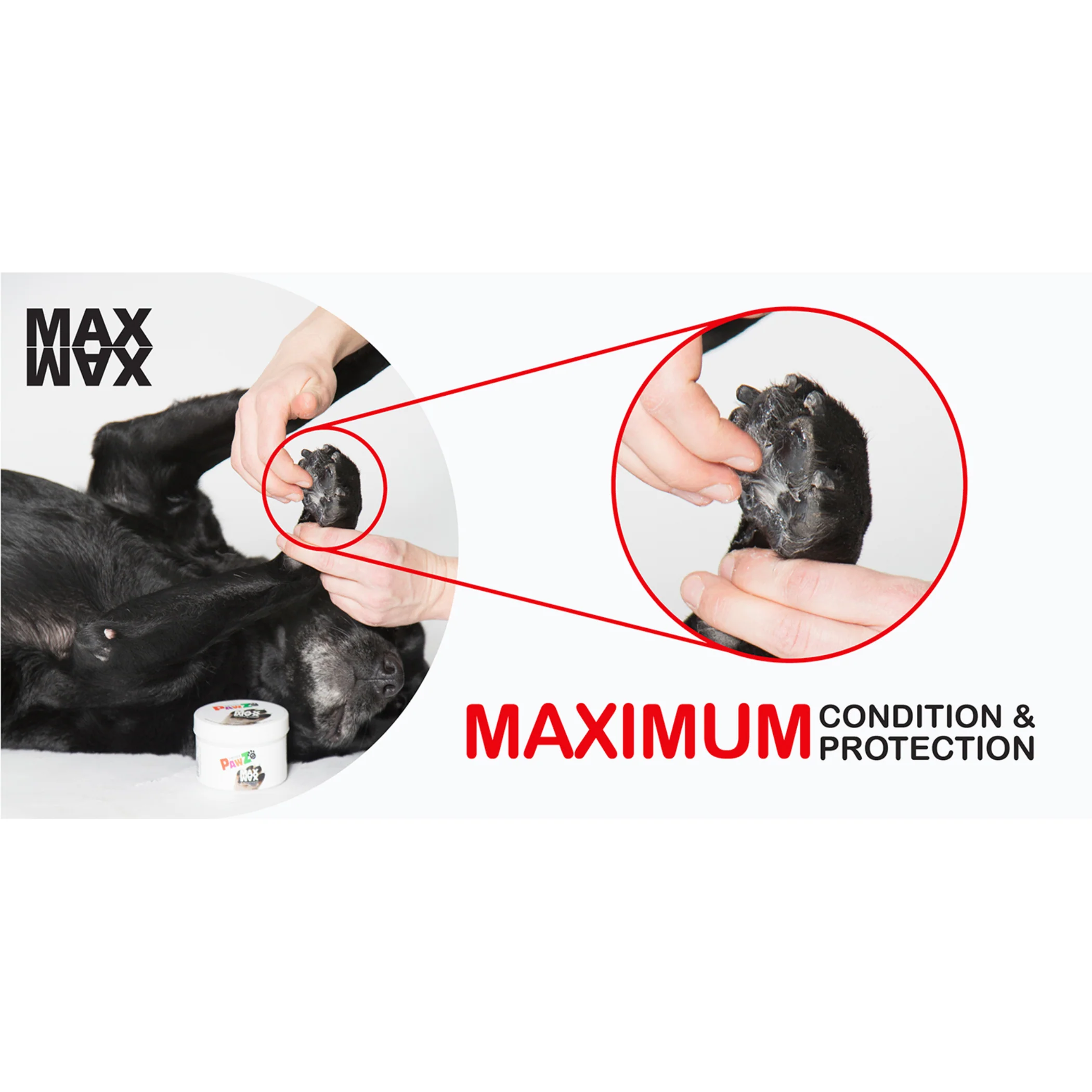 PawZ MaxWax Paw Balm for Dogs (White) - Image 10