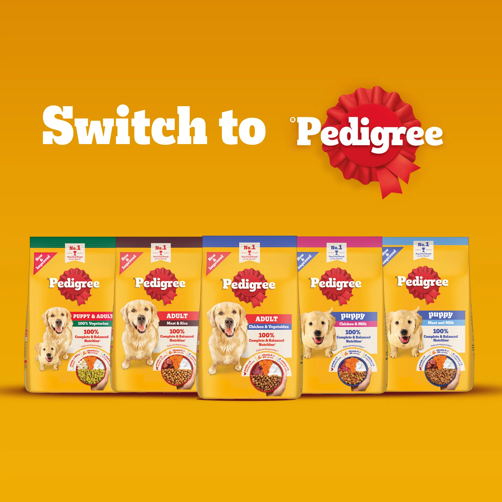 Pedigree Meat & Rice Adult Dog Dry Food - Image 15
