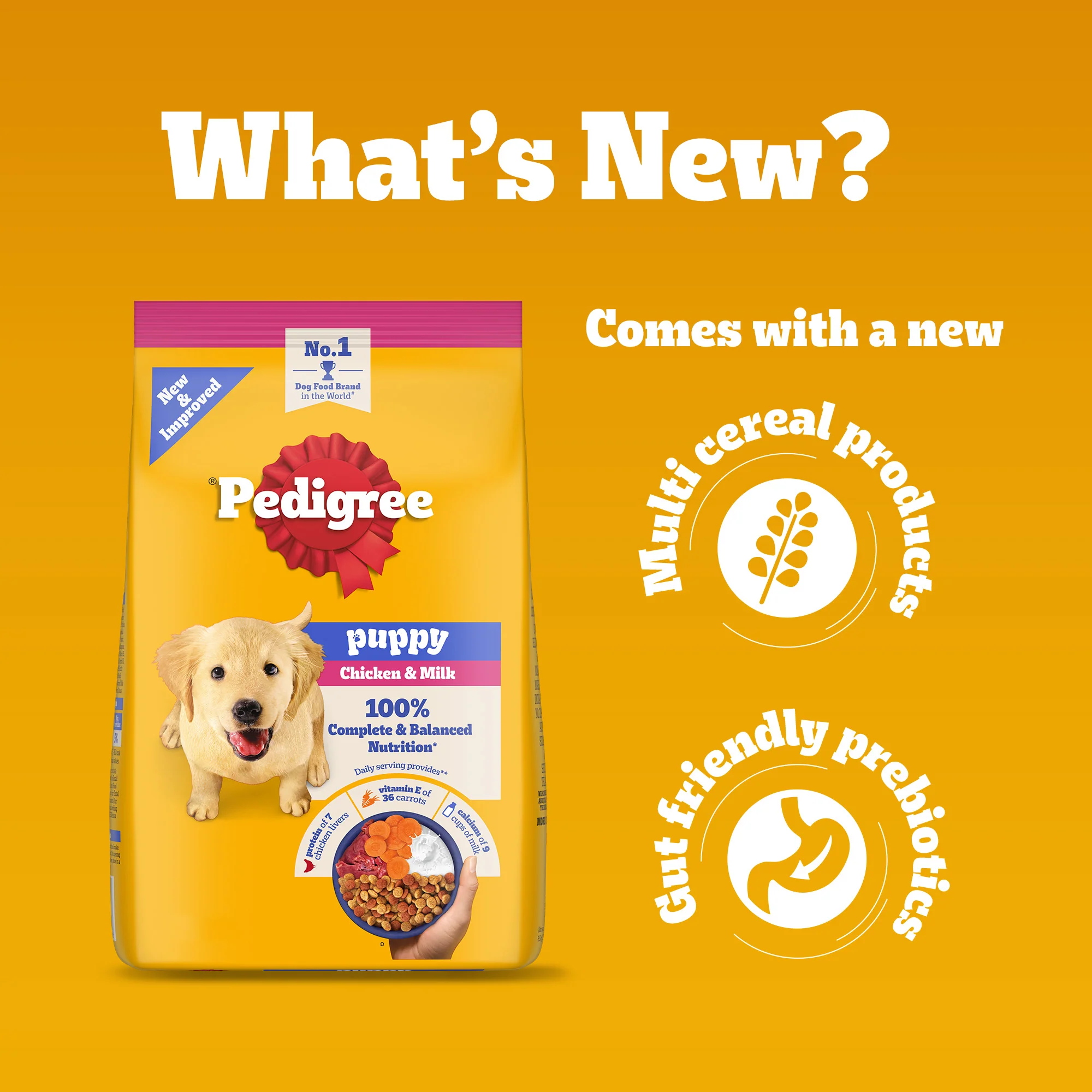 Pedigree Chicken and Milk Puppy Dog Dry Food - Image 11