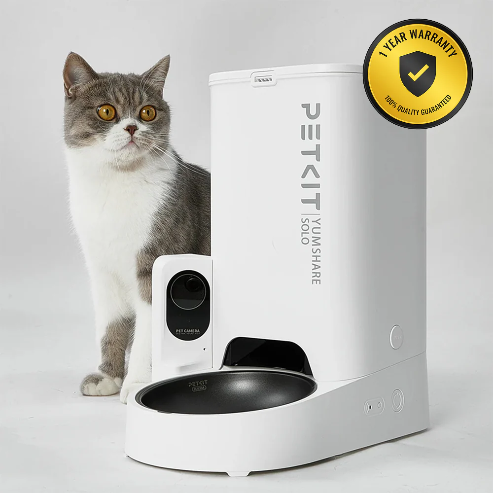 Pedigree Chicken and Milk Dry Food & Petkit YumShare Solo Automatic 2.4G WiFi Food Dispenser with HD Camera Dog Puppy Combo - Image 18