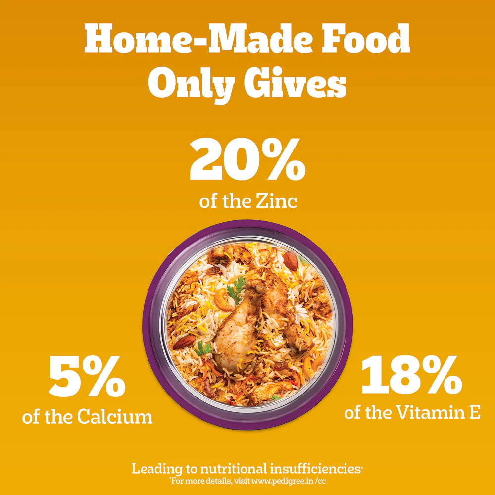 Pedigree Chicken Biryani Flavour Adult Dog Dry Food - Image 9
