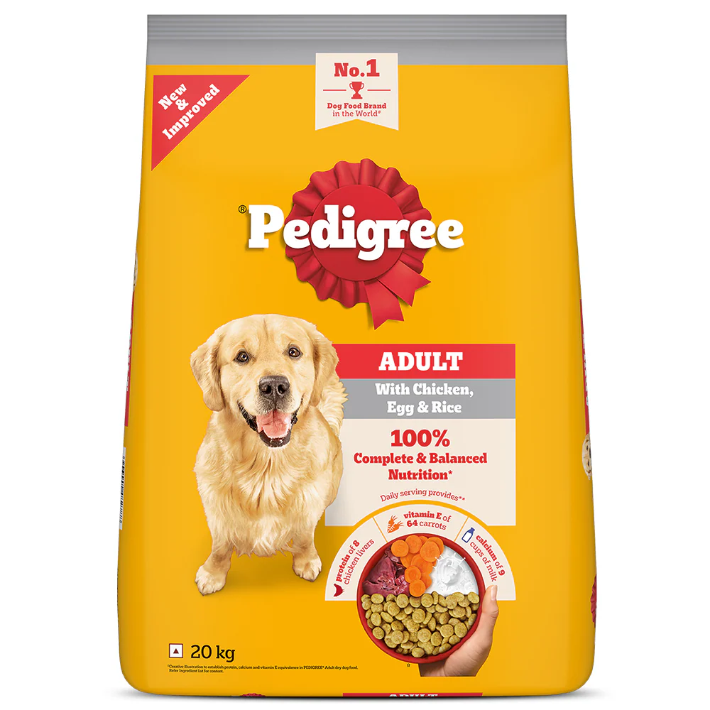 Pedigree Chicken, Egg and Rice Adult Dog Dry Food - Image 21