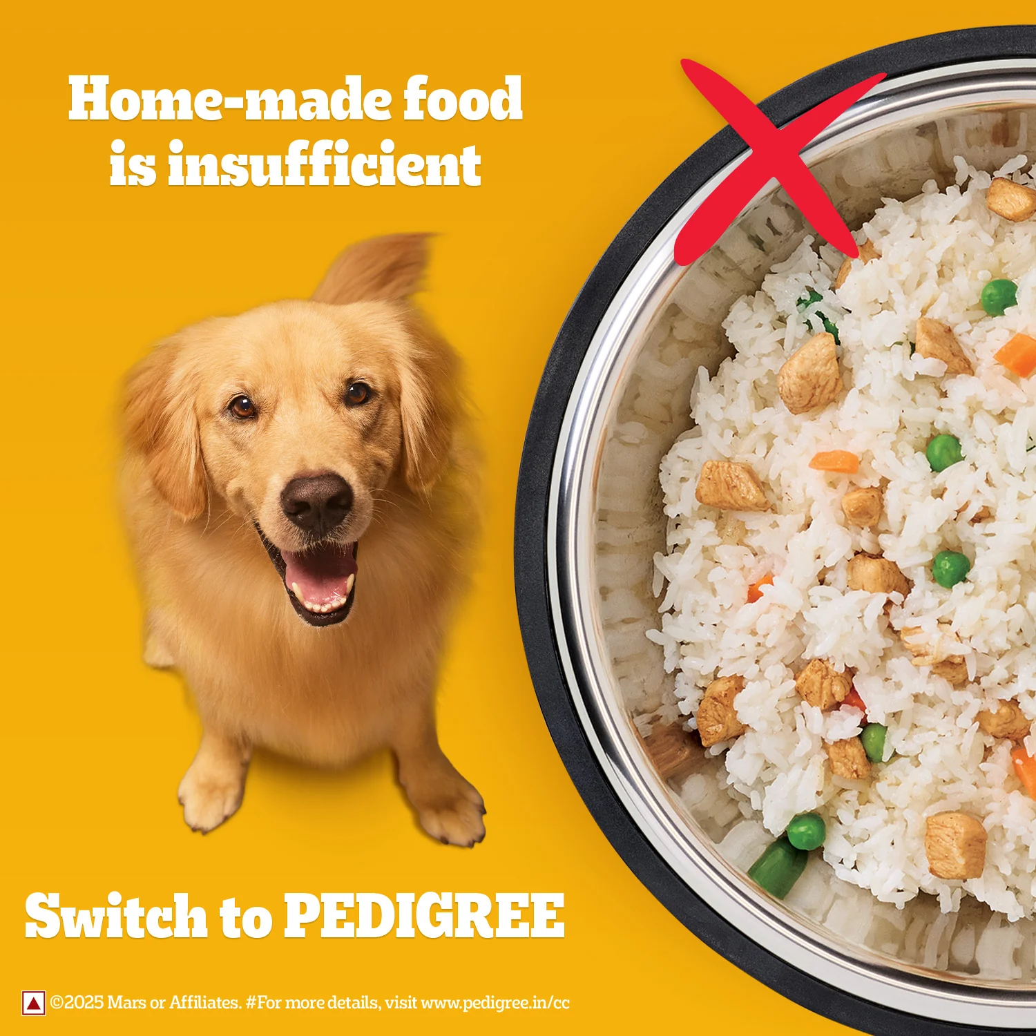 Pedigree Chicken, Egg and Rice Adult Dog Dry Food - Image 11