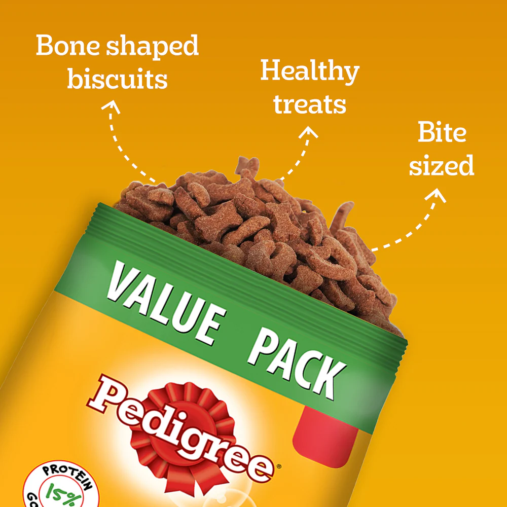 Pedigree Chicken Flavour Biscrok Biscuits Dog Treats (900g) - Image 8