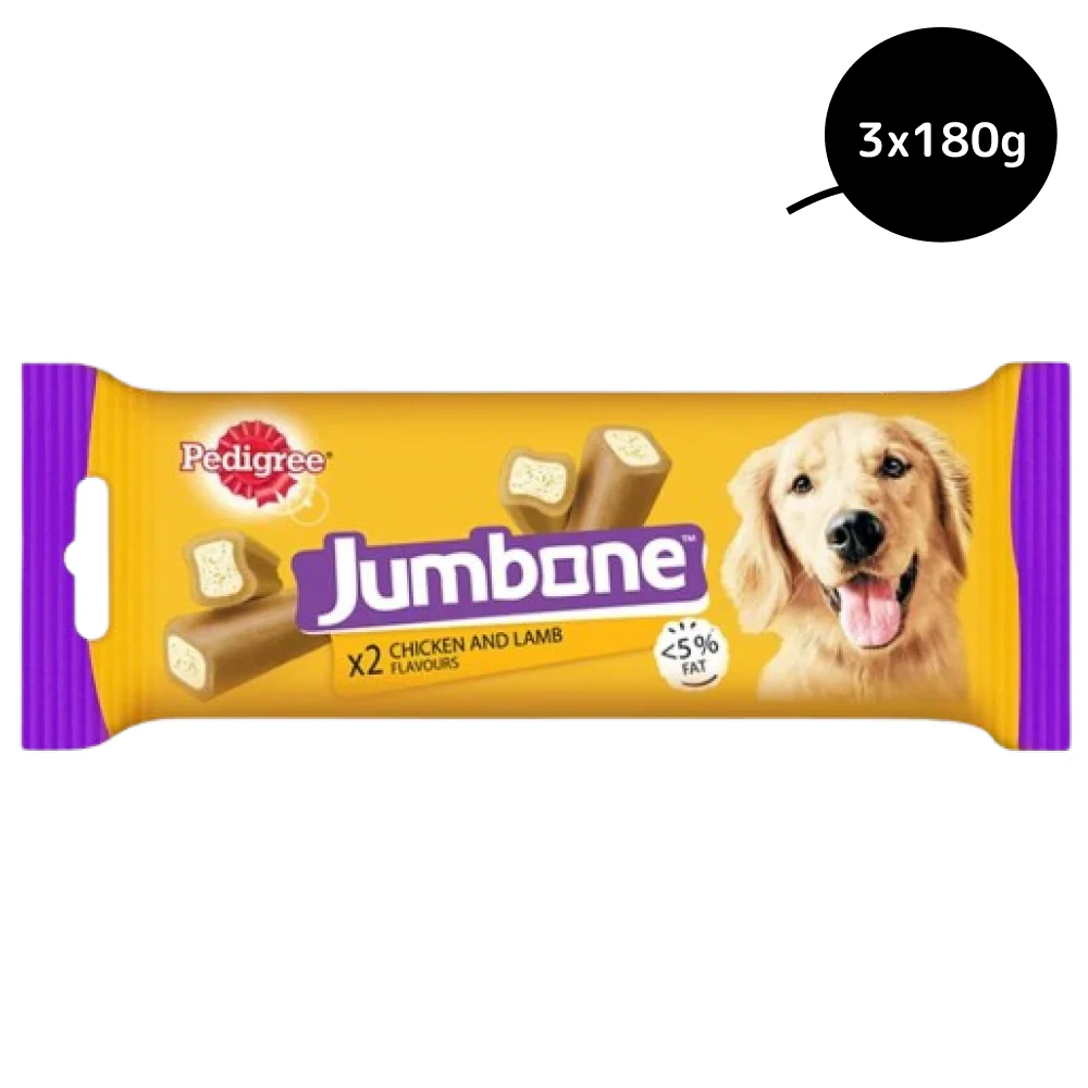 Pedigree Chicken & Lamb Jumbone Adult Dog Treats - Image 9