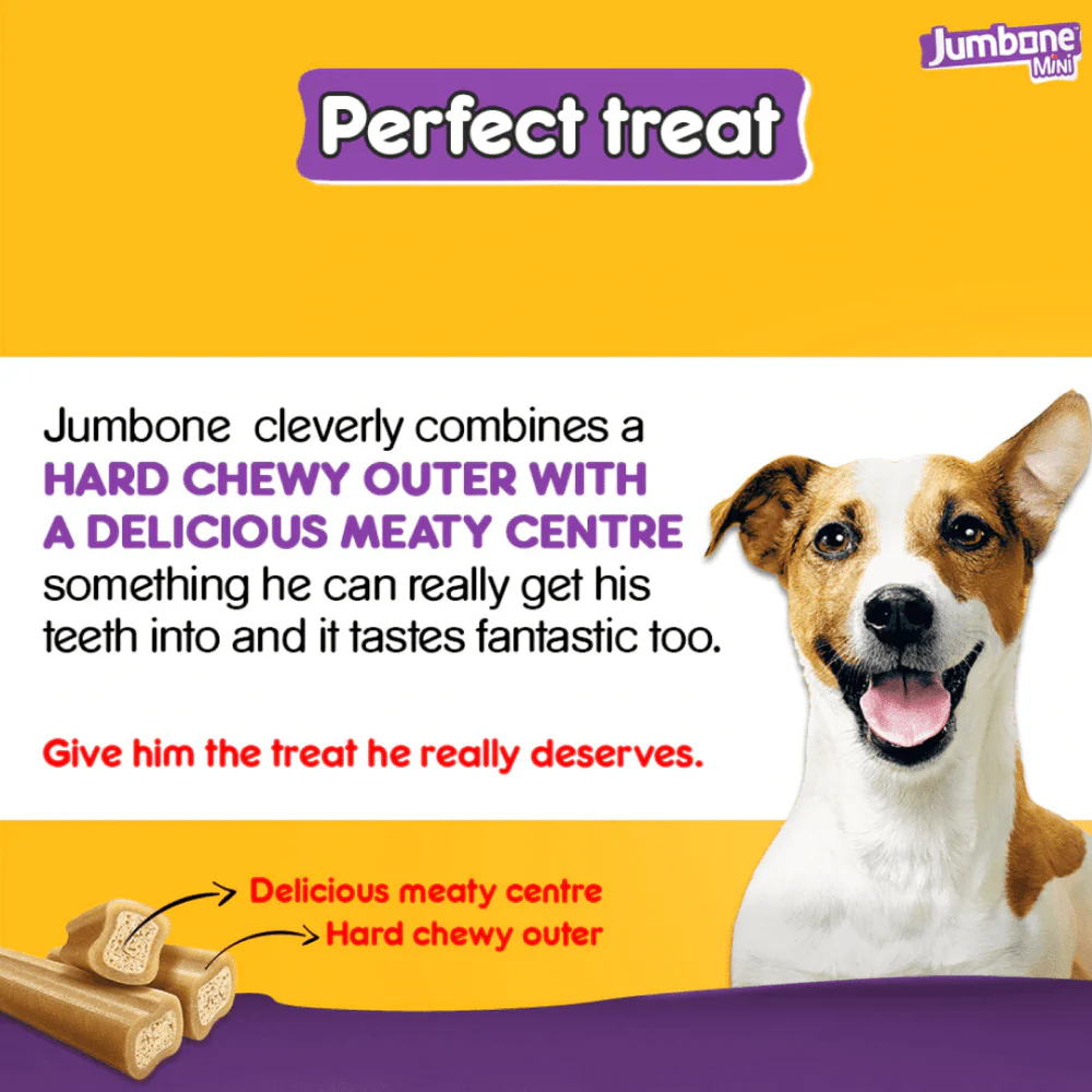 Pedigree Chicken & Lamb Jumbone Mini Adult Dog Treats - Image 4