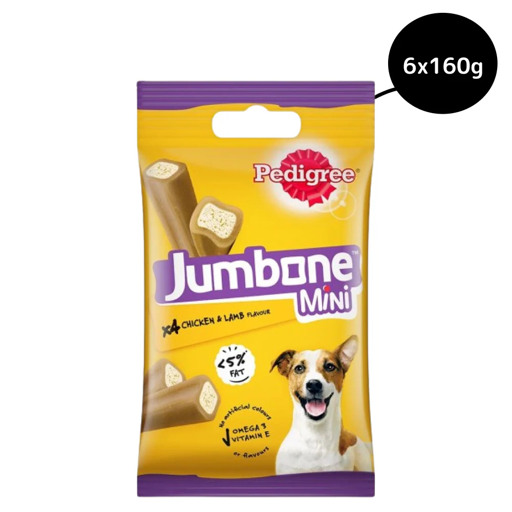 Pedigree Chicken & Lamb Jumbone Mini Adult Dog Treats - Image 9
