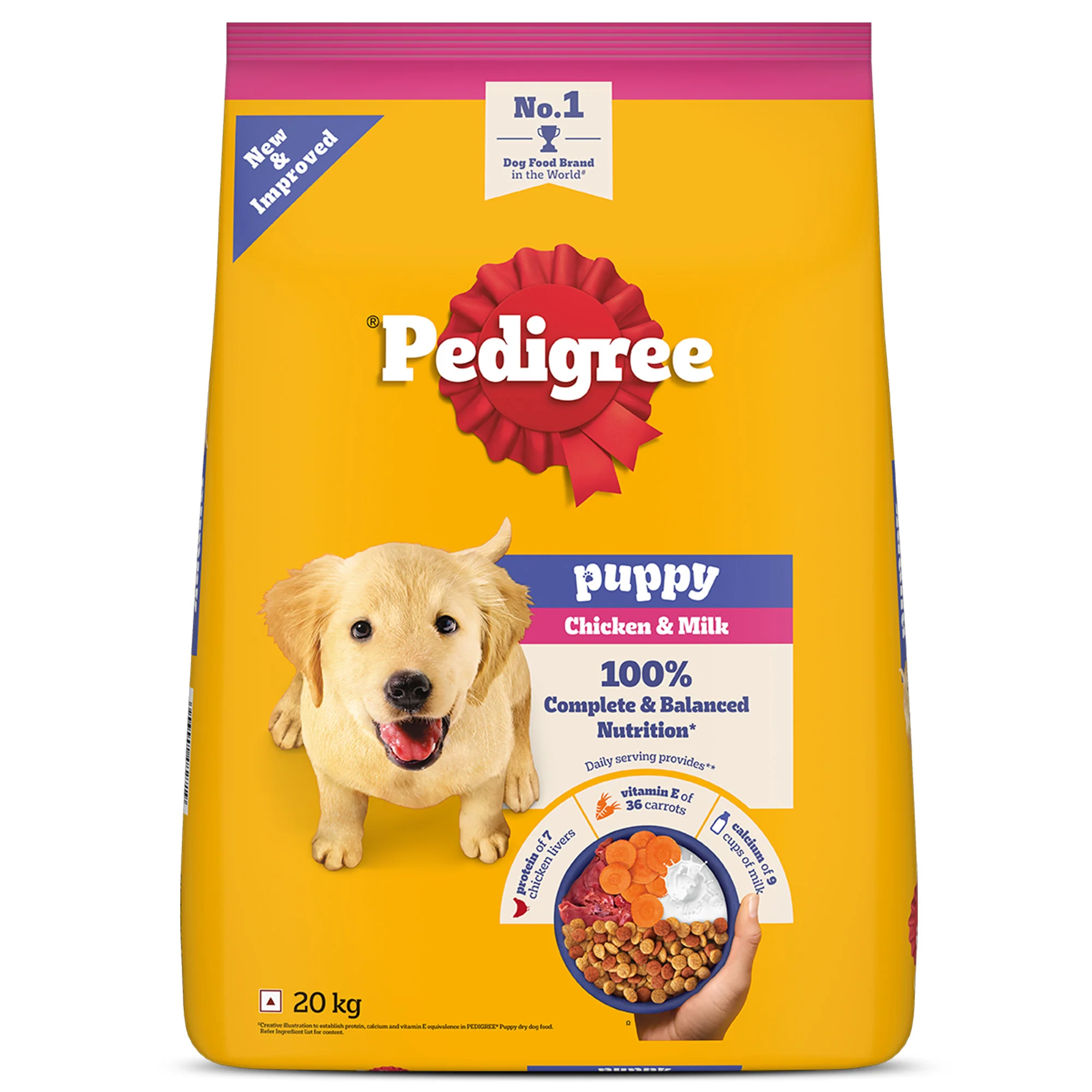 Pedigree Chicken and Milk Puppy Dog Dry Food - Image 18