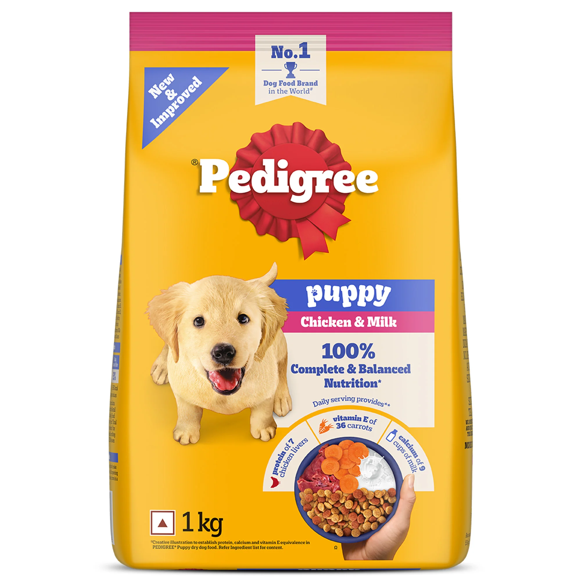 Pedigree Chicken and Milk Puppy Dog Dry Food - Image 21