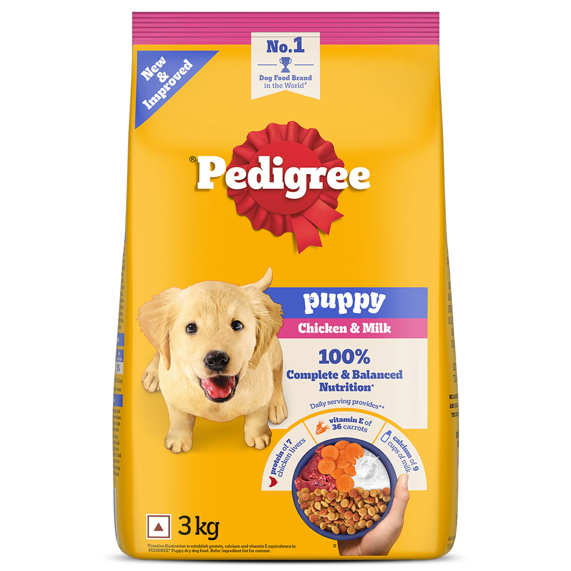 Pedigree Chicken and Milk Puppy Dog Dry Food - Image 23