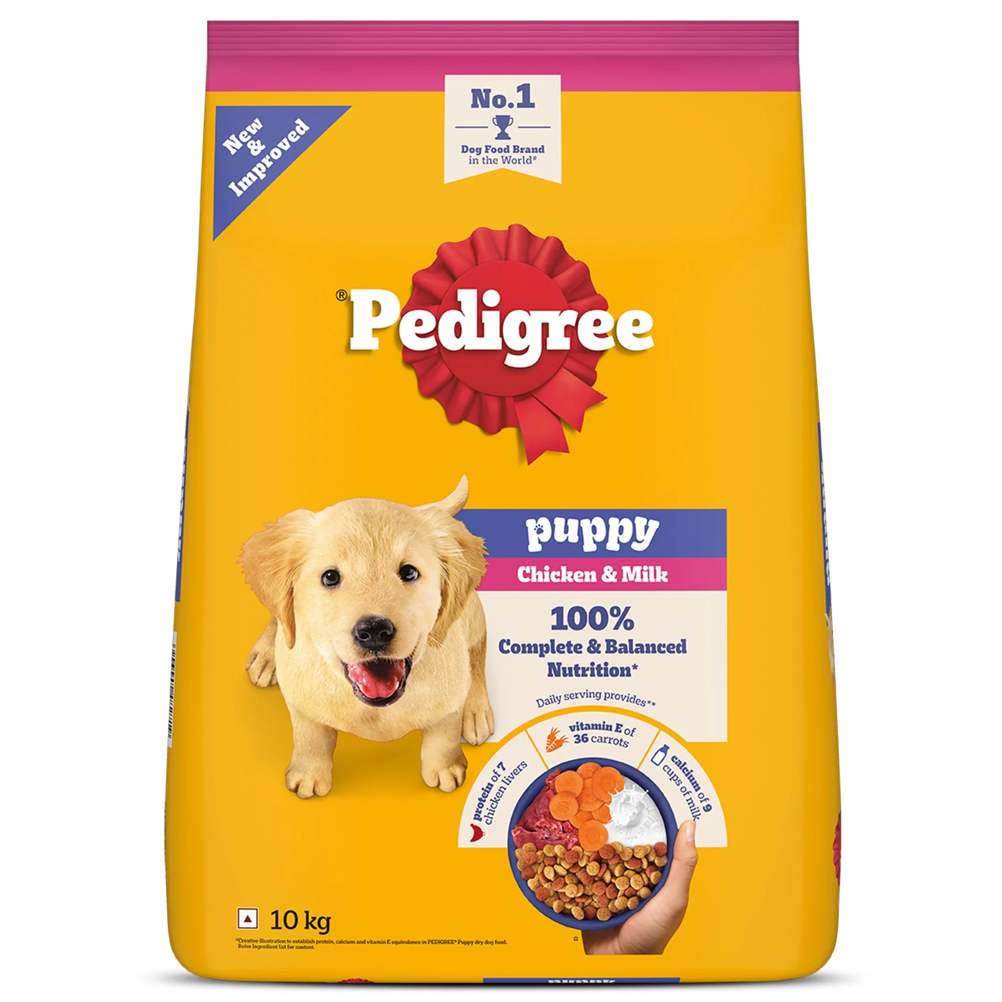 Pedigree Chicken and Milk Puppy Dog Dry Food (Limited Stocks)