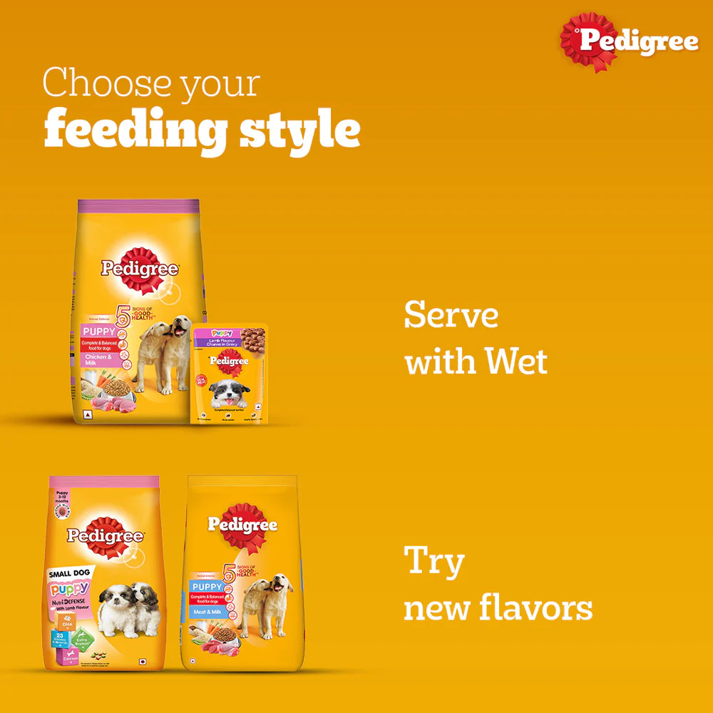 Pedigree Chicken and Milk Puppy Dog Dry Food - Image 9