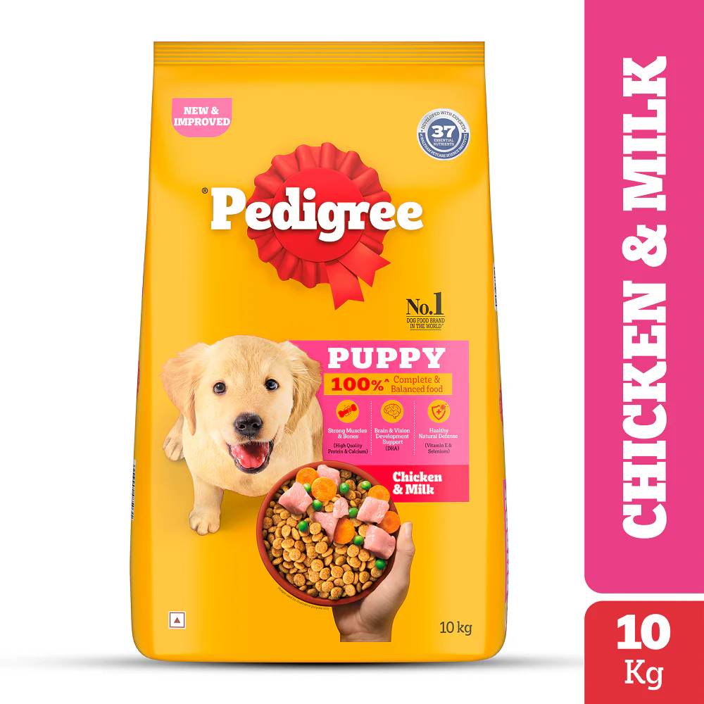 Pedigree Chicken and Milk Puppy Dog Dry Food - Image 2