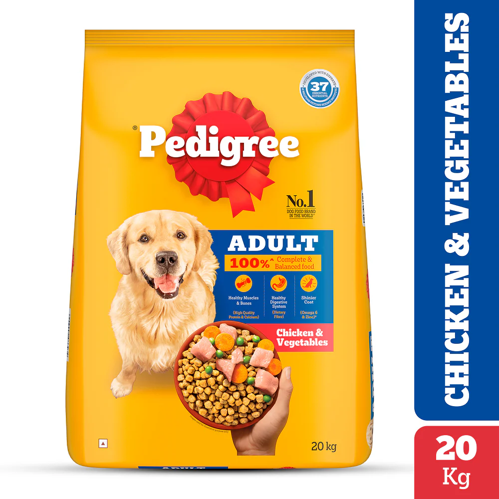 Pedigree Chicken and Vegetables Adult Dry Dog Food - Image 18