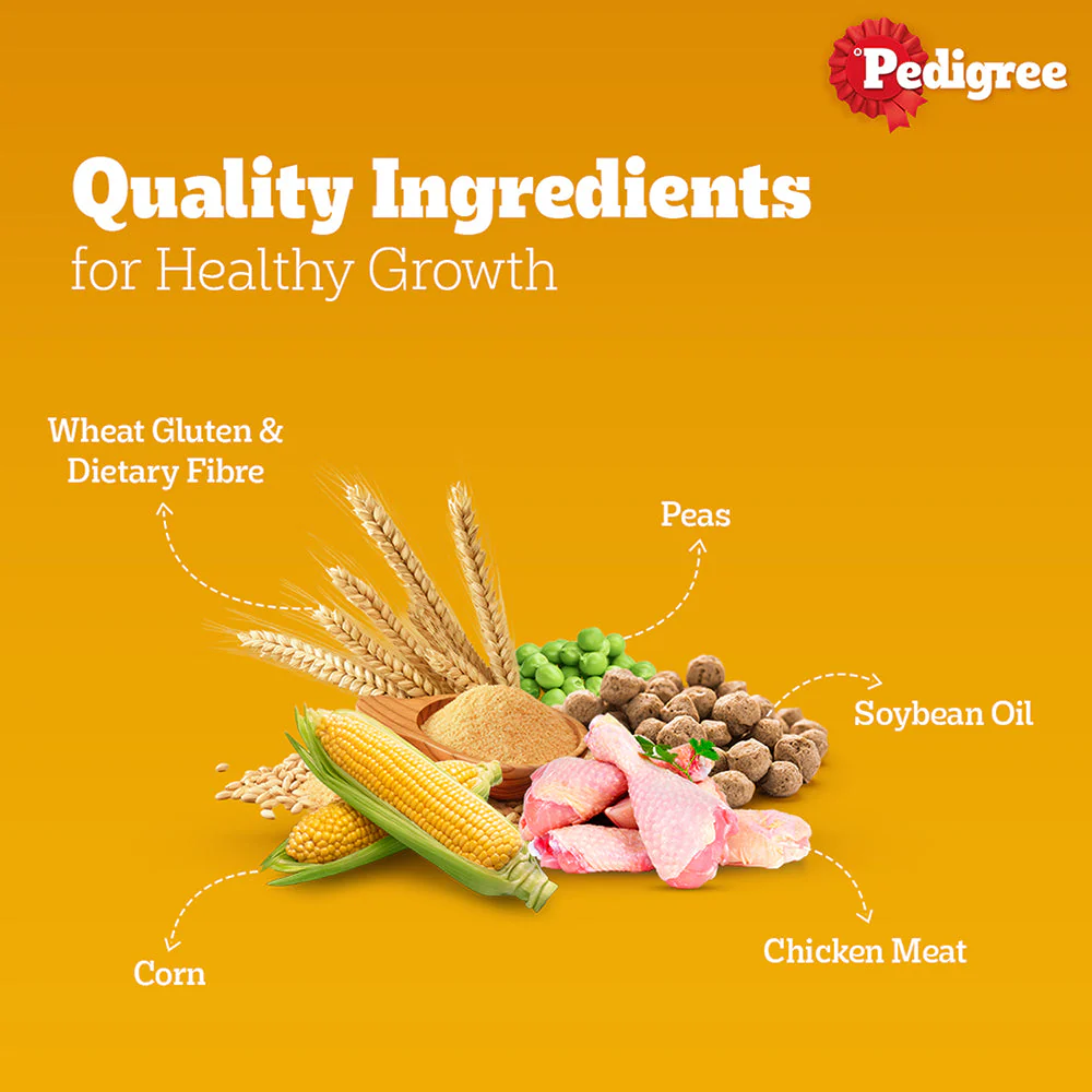 Pedigree Chicken and Vegetables Adult Dog Dry Food - Image 4