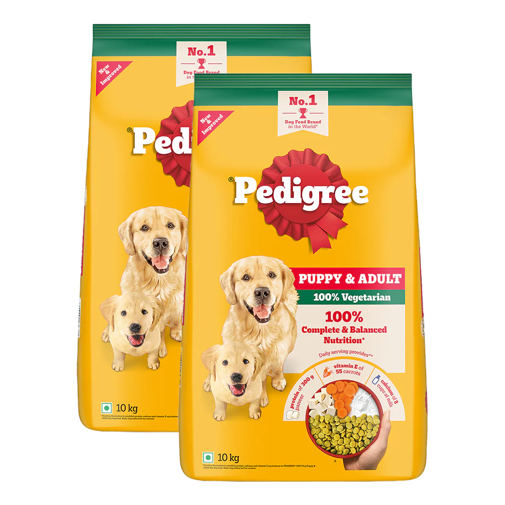Pedigree 100% Vegetarian Puppy and Adult Veg Dog Dry Food - Image 2