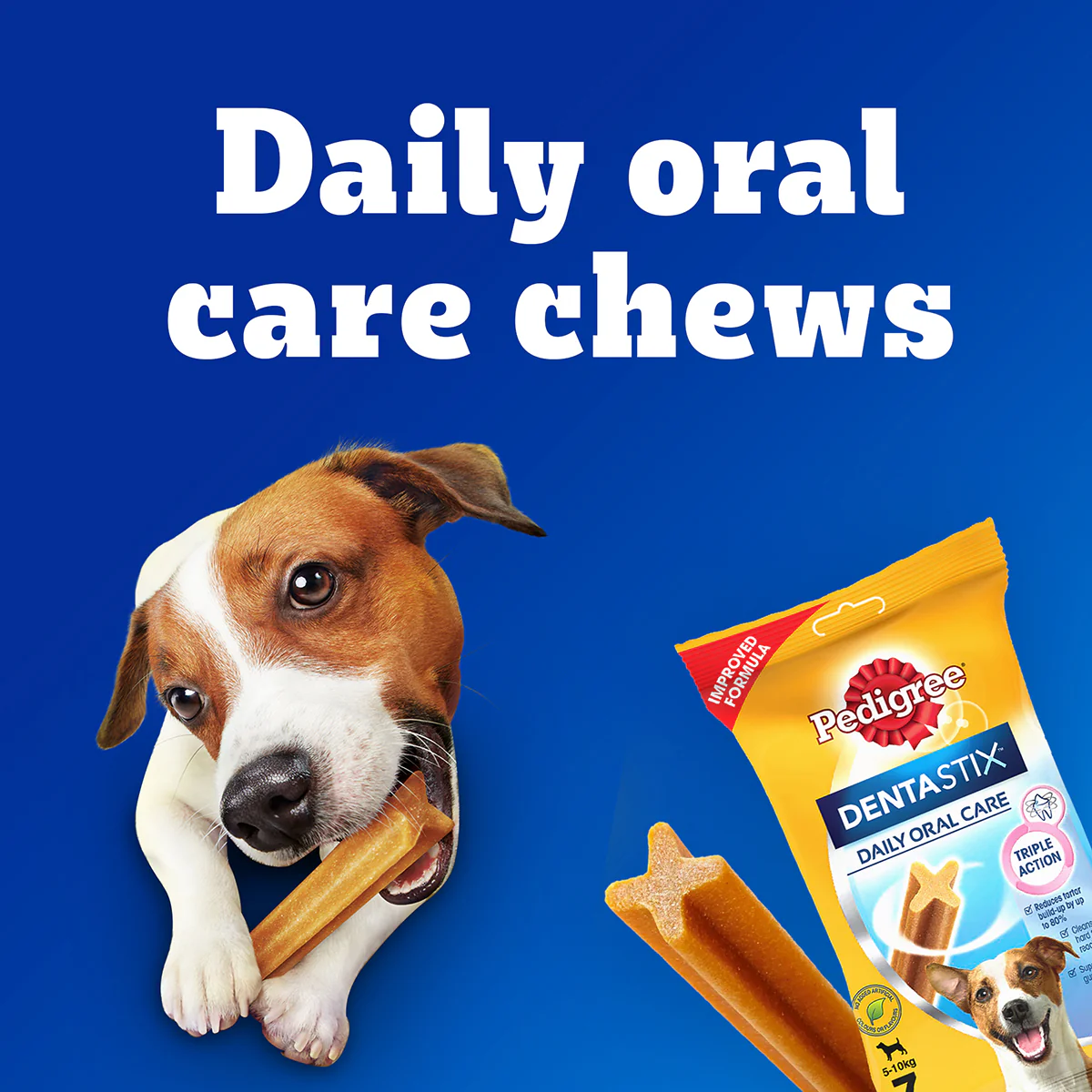 Pedigree Dentastix Oral Care for Adult (Small Breed of 5 to 10 kg) Dog Treats - Image 16