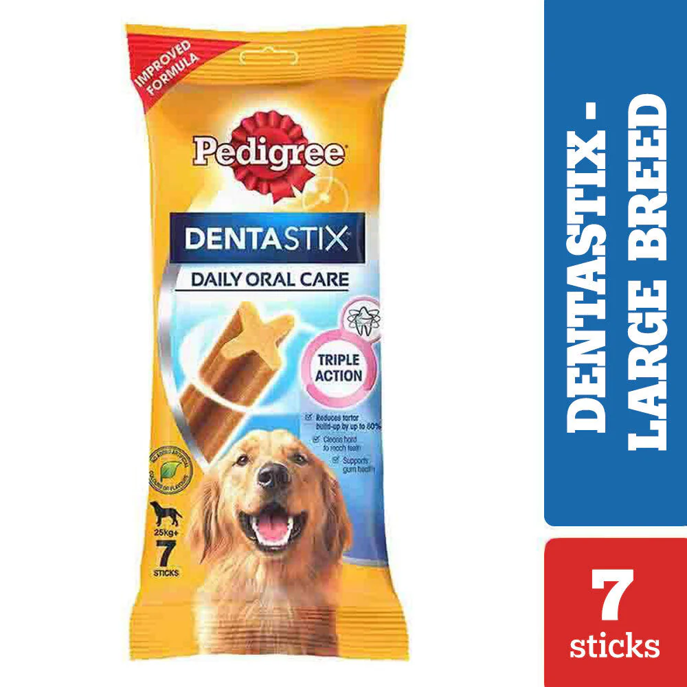 Pedigree Dentastix Oral Care for Adult (Large Breed of 25 kg+) Dog Treats - Image 2