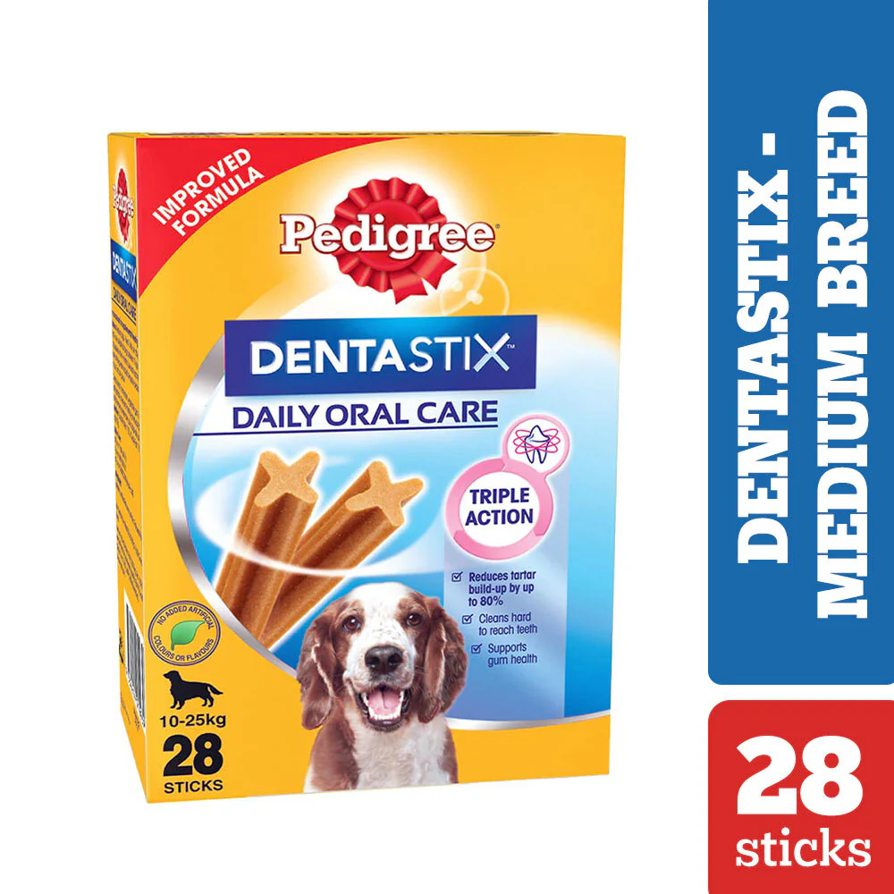 Pedigree Dentastix Oral Care for Adult (Medium Breed of 10 to 25 kg) Dog Treats - Image 23