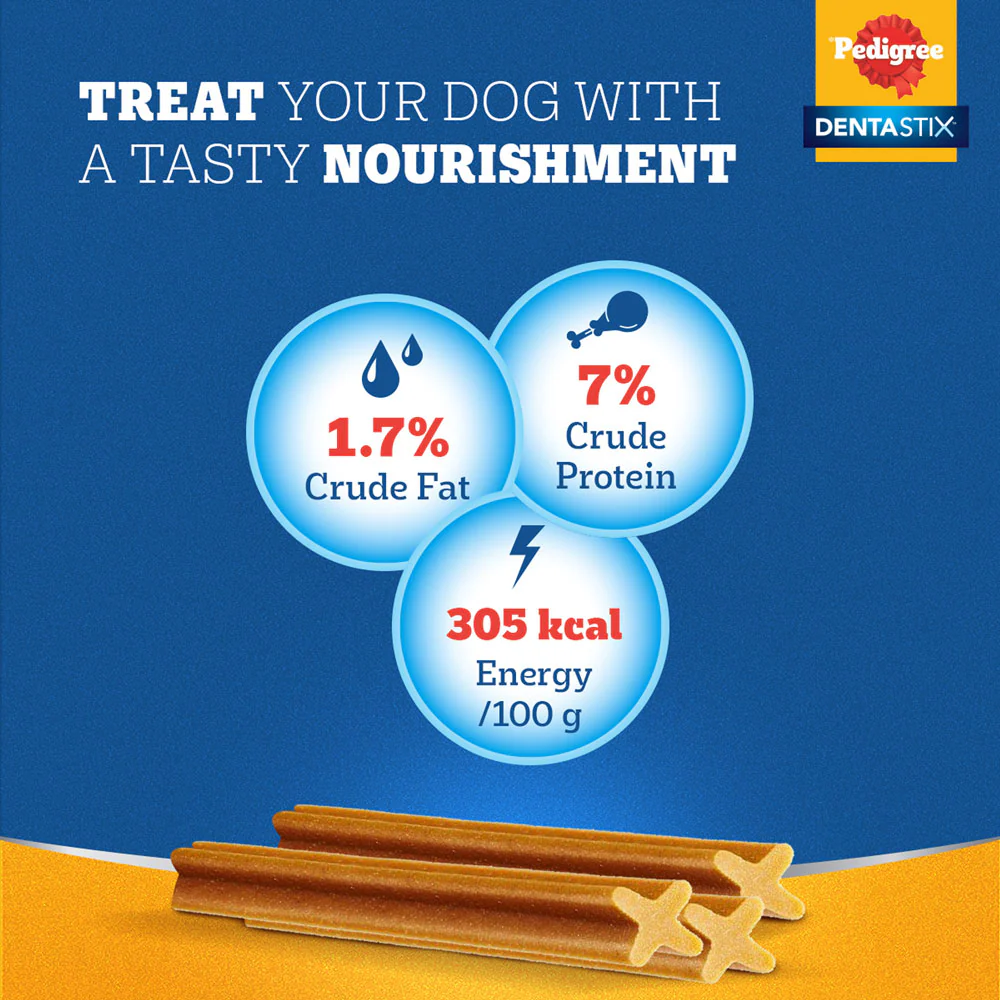 Pedigree Dentastix Oral Care for Adult (Large Breed of 25 kg+) Dog Treats - Image 7