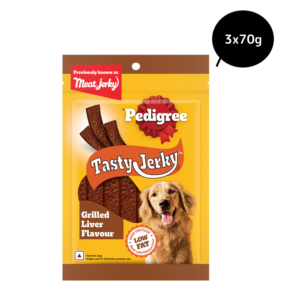 Pedigree Grilled Liver Tasty Jerky Dog Treat - Image 9