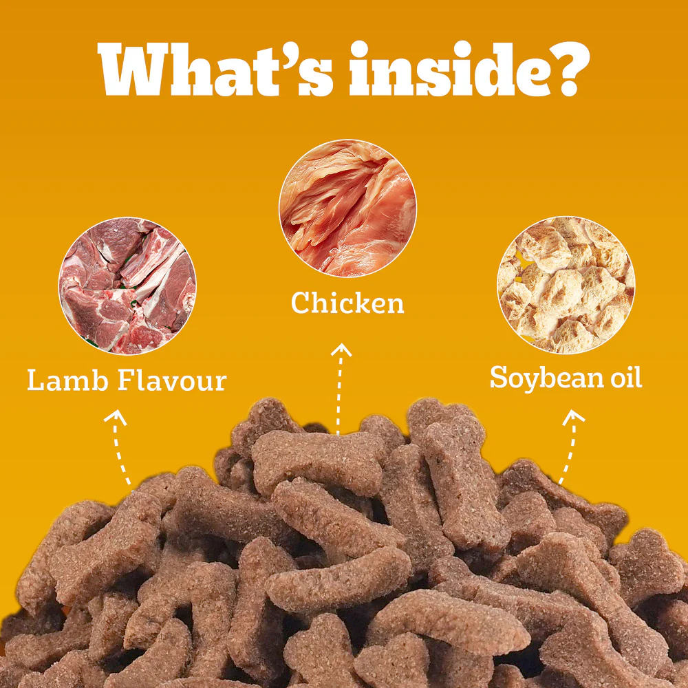 Pedigree Lamb Flavour Biscrok Biscuits Dog Treats (500g) - Image 7