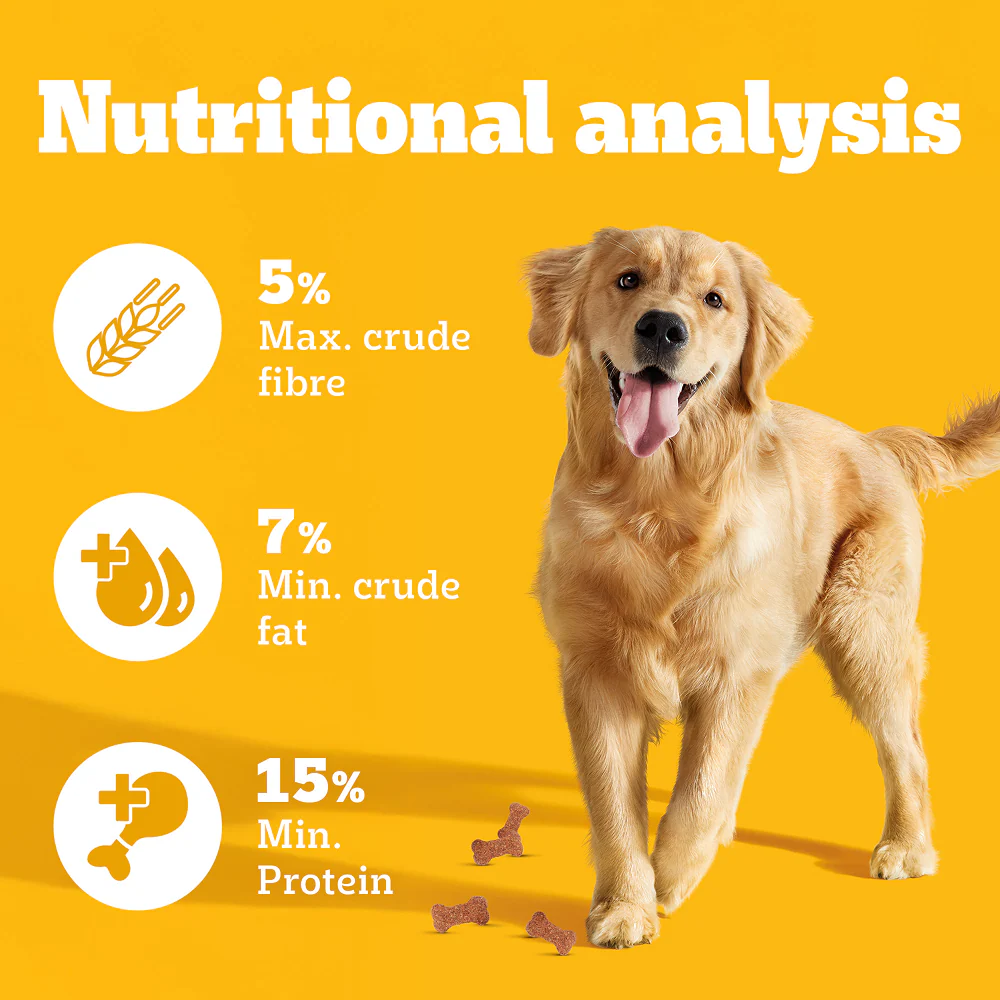 Pedigree Lamb Flavour Biscrok Biscuits Dog Treats (500g) - Image 8