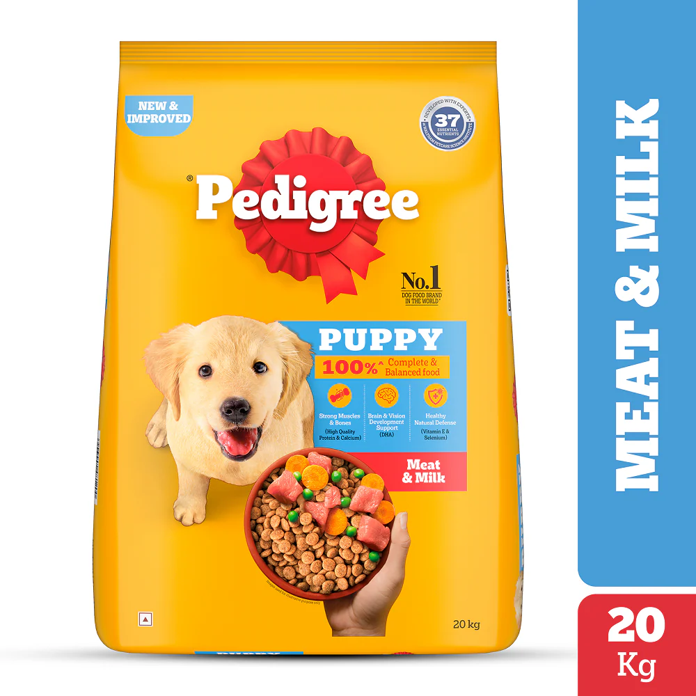 Pedigree Meat & Milk Puppy Dog Dry Food - Image 18