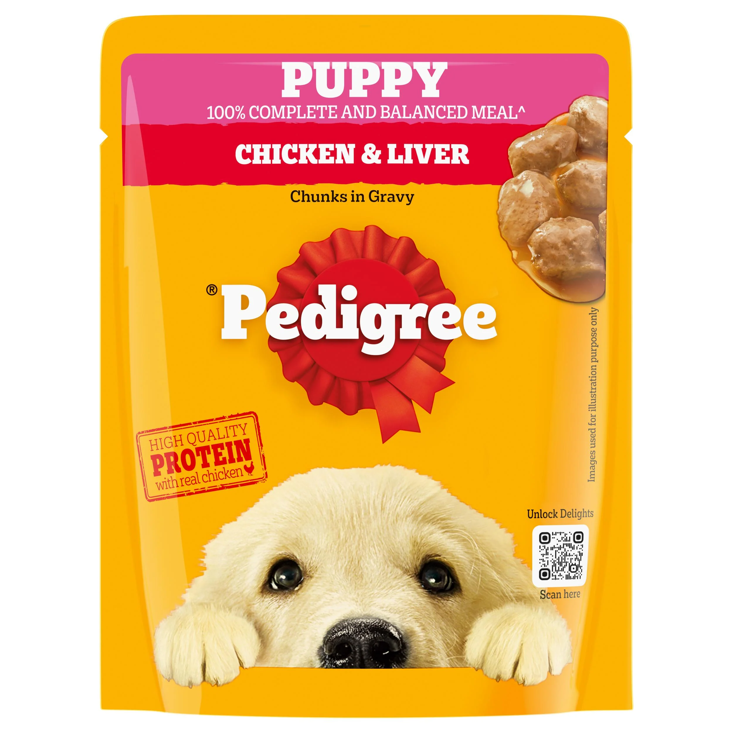 Pedigree Puppy Dog Food Combo |Meat & Milk Dry & Chicken & Liver Wet - Image 20