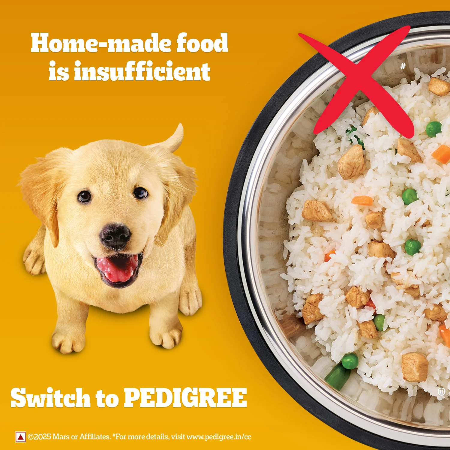 Pedigree Meat & Milk Puppy Dog Dry Food - Image 11