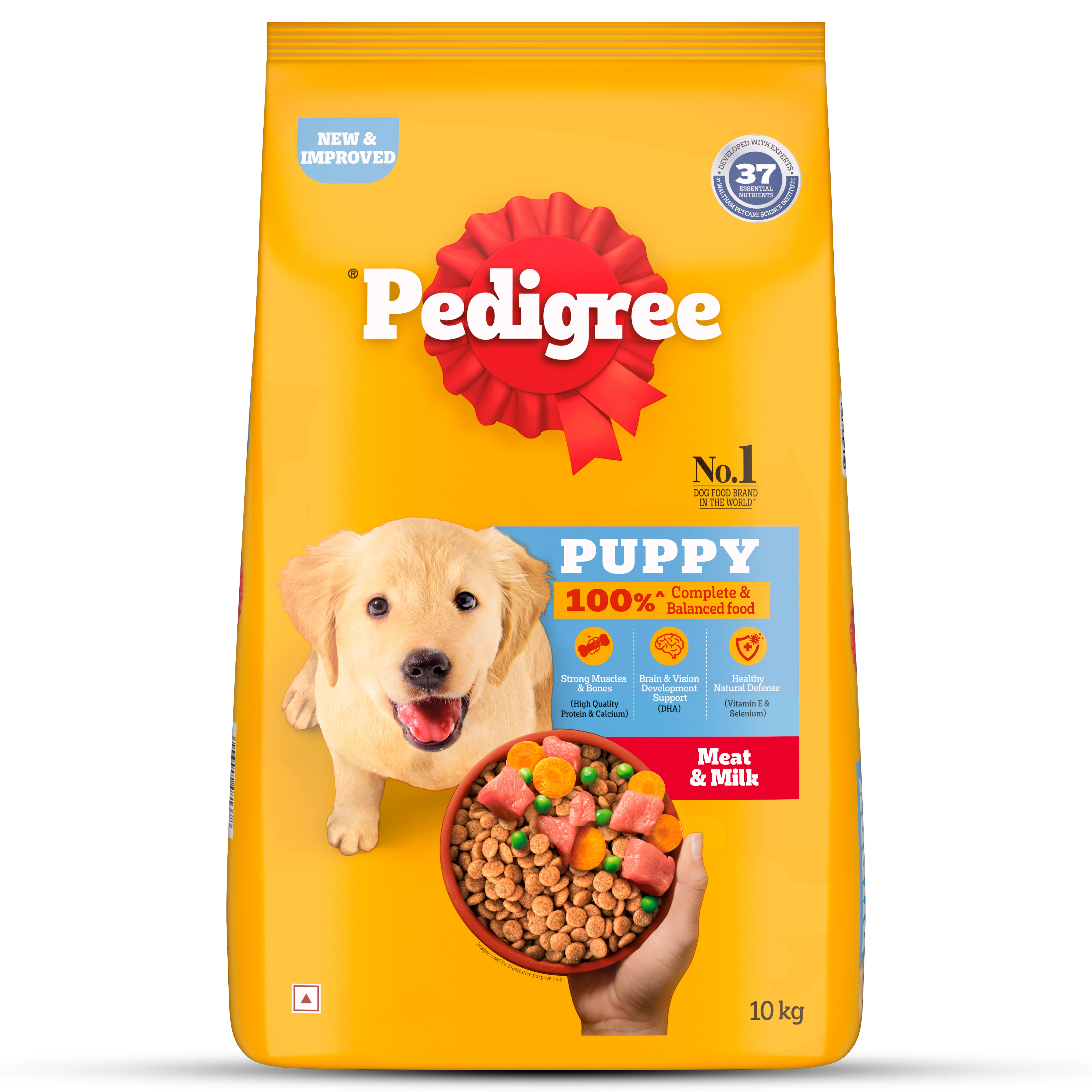 Pedigree Meat & Milk Puppy Dog Dry Food - Image 16