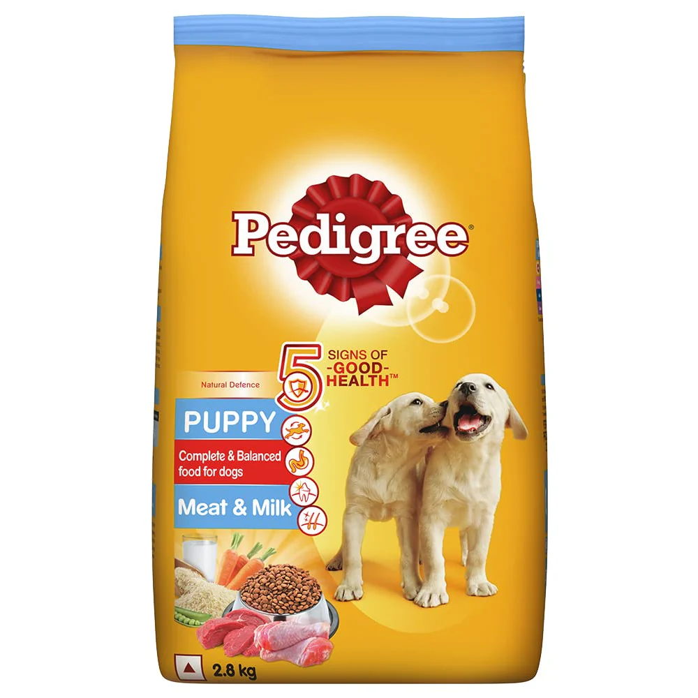 Pedigree Meat & Milk Dry and Chicken Chunks in Gravy Wet Puppy Food Combo - Image 12