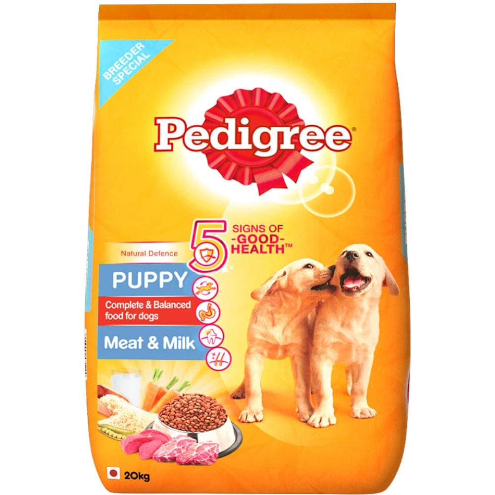 Pedigree Meat & Milk Dry and Chicken Chunks in Gravy Wet Puppy Food Combo - Image 7