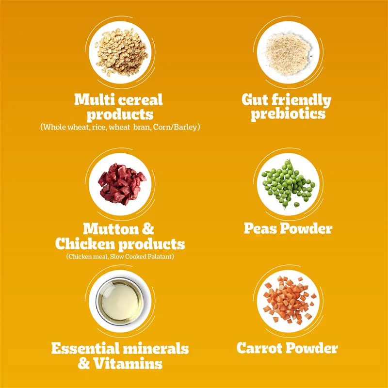 Pedigree Meat & Rice Adult Dog Dry Food - Image 7