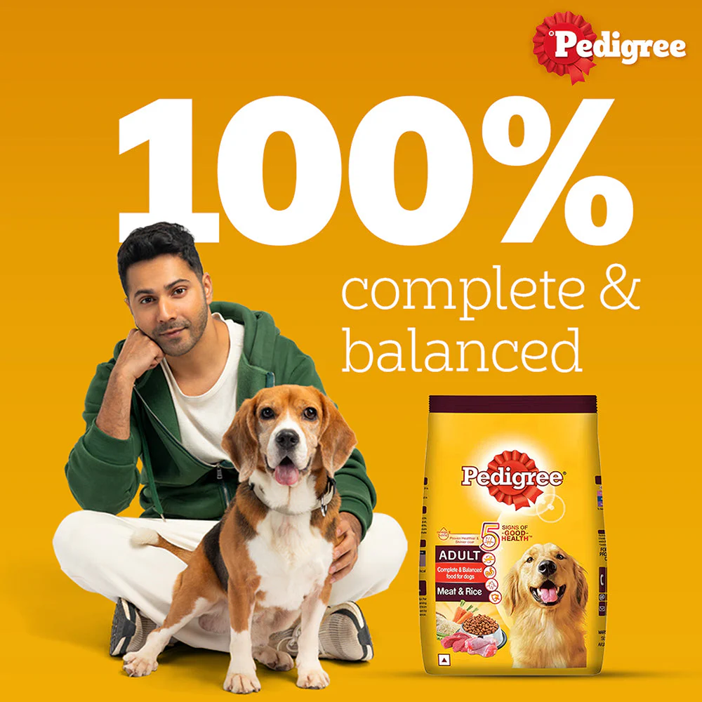 Pedigree Meat & Rice Adult Dog Dry Food - Image 8