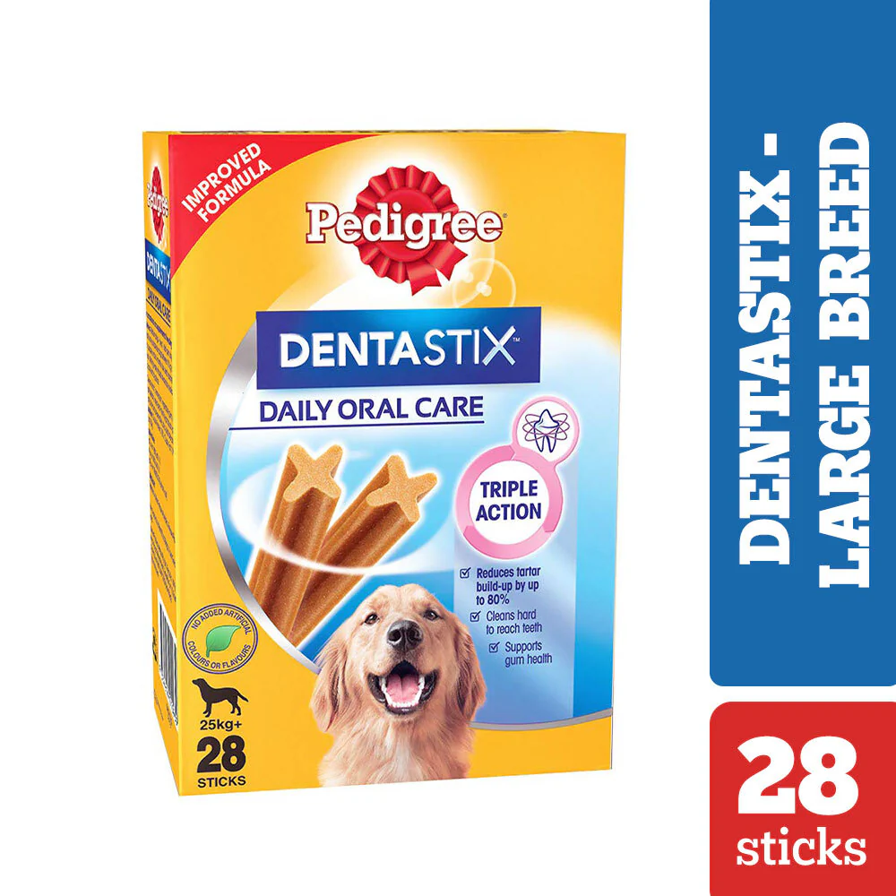 Pedigree PRO Active Adult Large Breed Dry Food, Pedigree Dentastix Oral Care Adult Dogs Treat Combo - Image 12