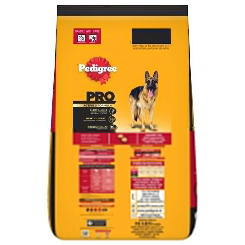 Pedigree PRO Active Adult Large Breed Dry Food, Pedigree Dentastix Oral Care Adult Dogs Treat Combo - Image 10