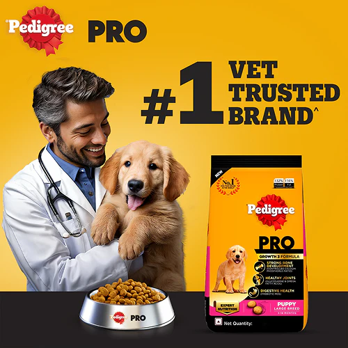 Pedigree PRO Expert Nutrition for Large Breed Puppy (3 to 18 Months) Dog Dry Food - Image 2