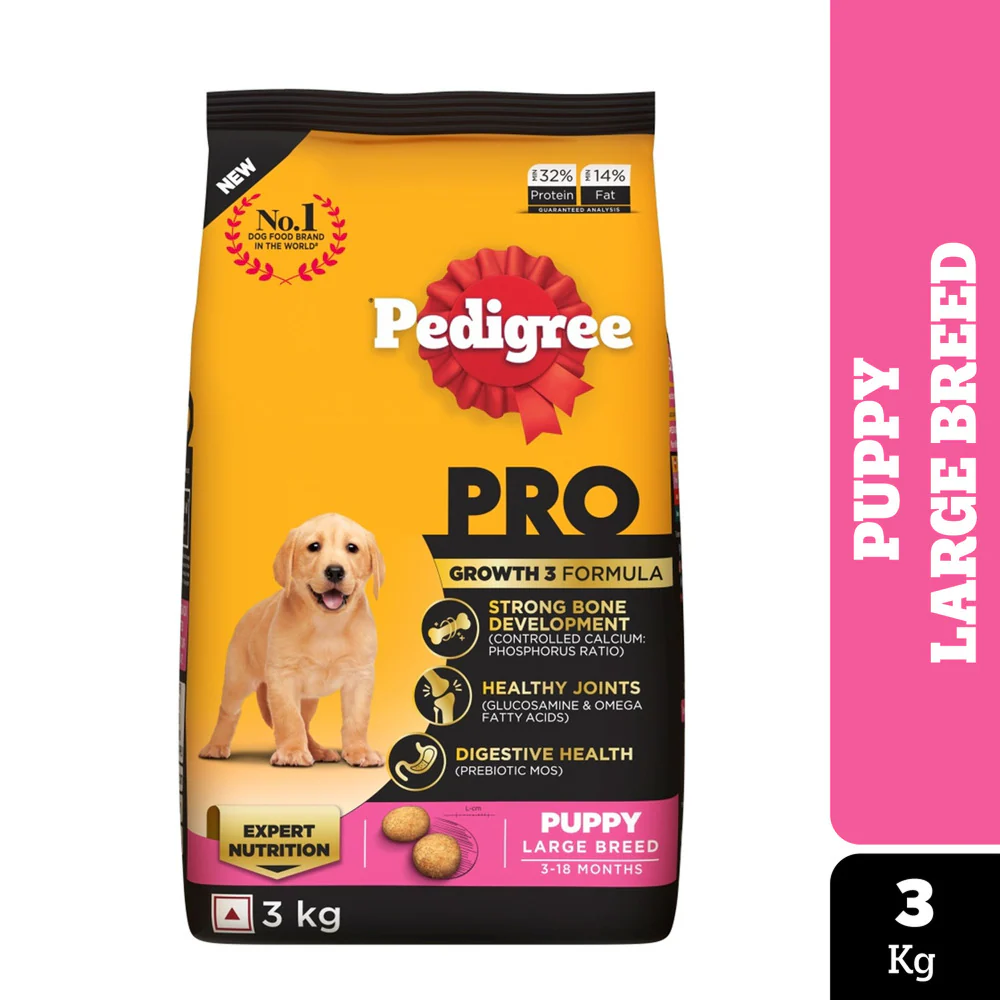 Pedigree PRO Expert Nutrition for Large Breed Puppy (3 to 18 Months) Dog Dry Food - Image 2