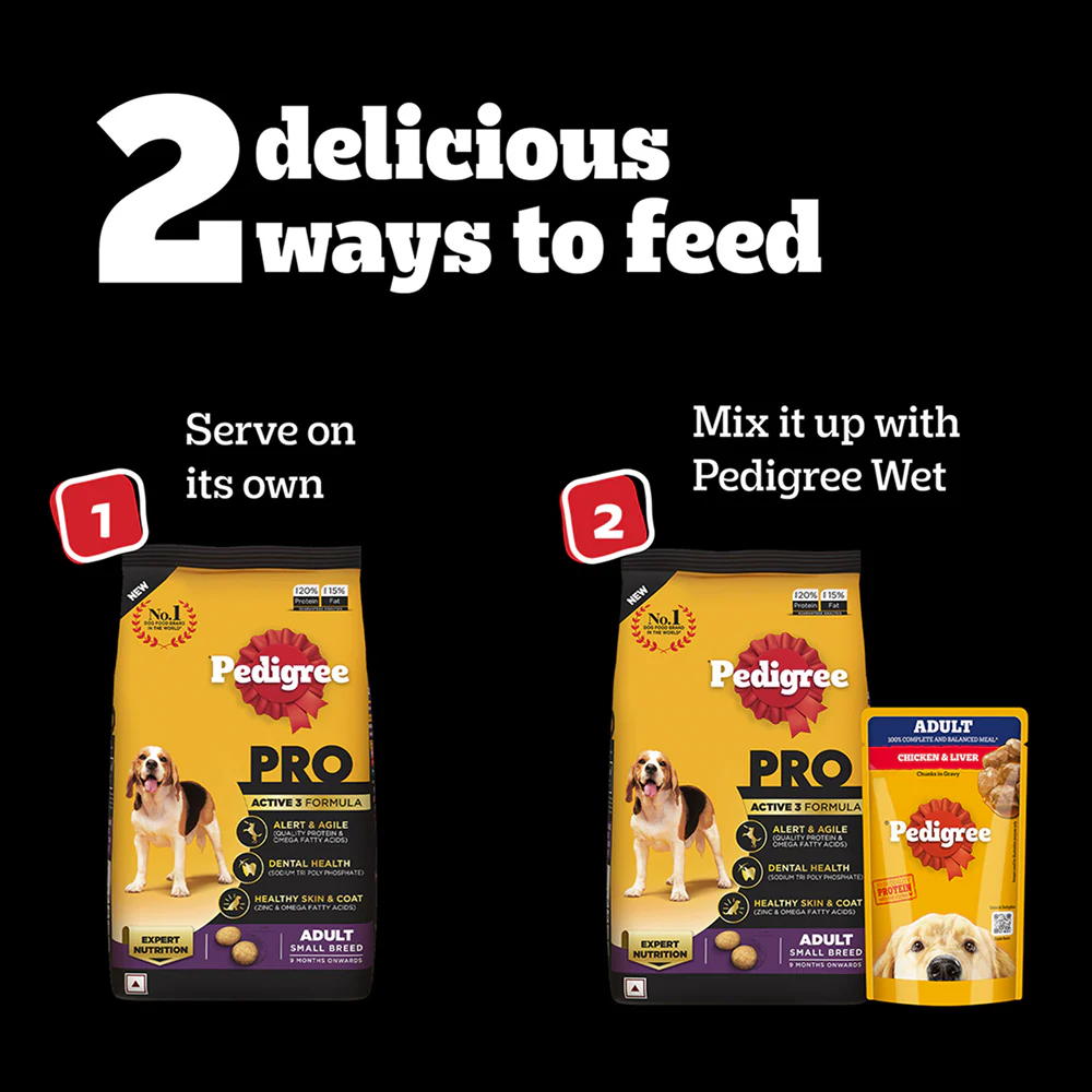 Pedigree PRO Expert Nutrition Adult Dog Dry Food for Small Breed - Image 14