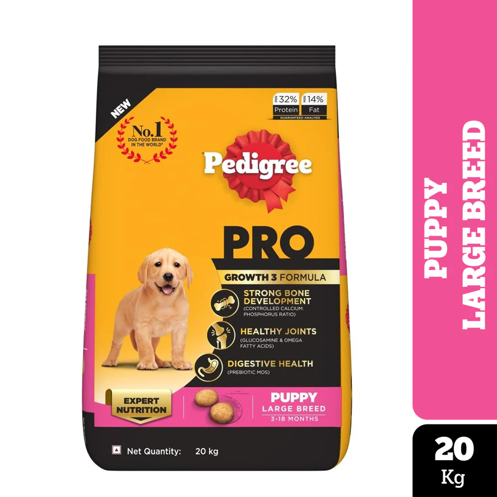 Pedigree PRO Expert Nutrition for Large Breed Puppy(3 to 18 Months) Dry Food - Image 16