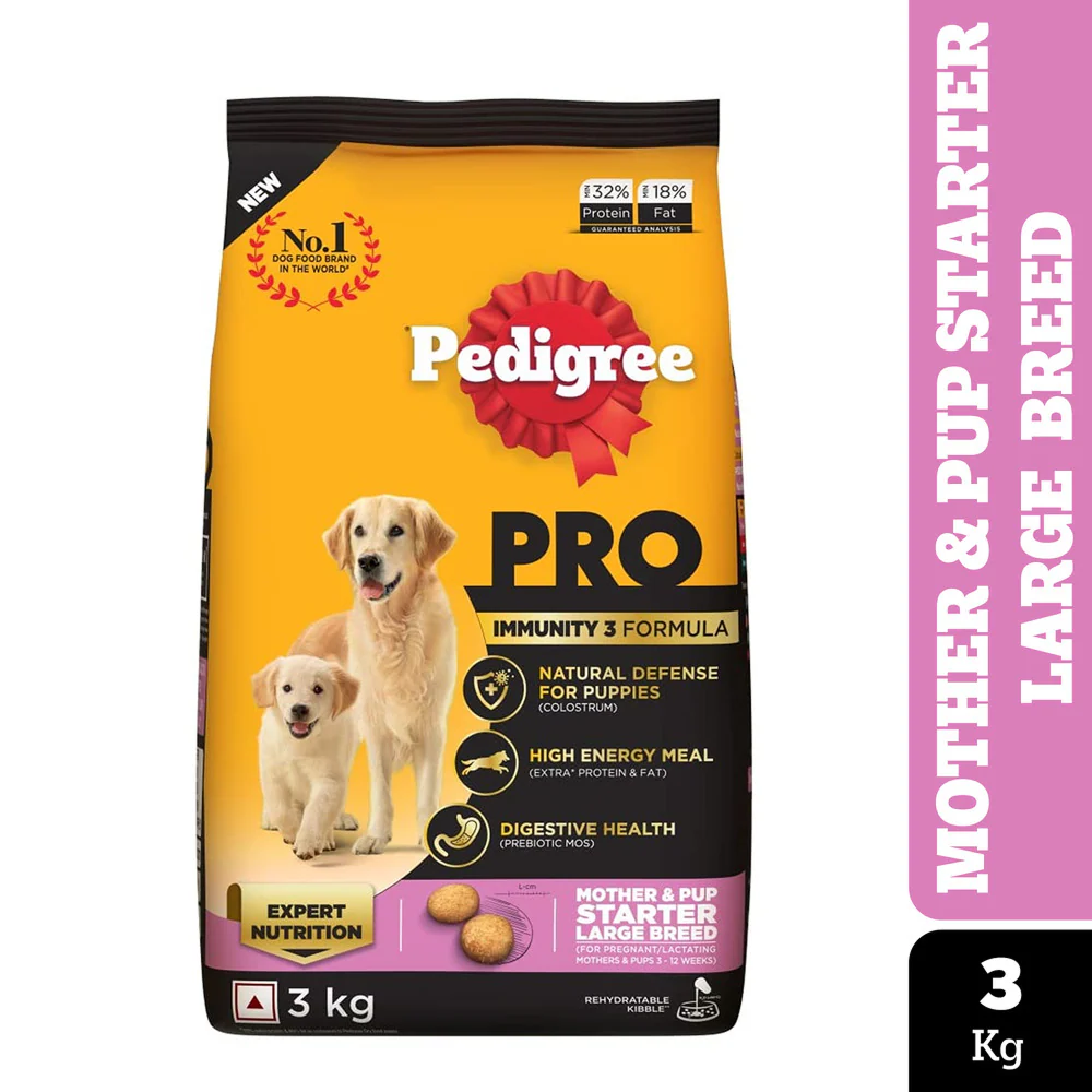 Pedigree PRO Expert Nutrition Lactating/Pregnant Mother & Puppy Starter(3 to 12 Weeks) Large Breed Dog Dry Food - Image 19