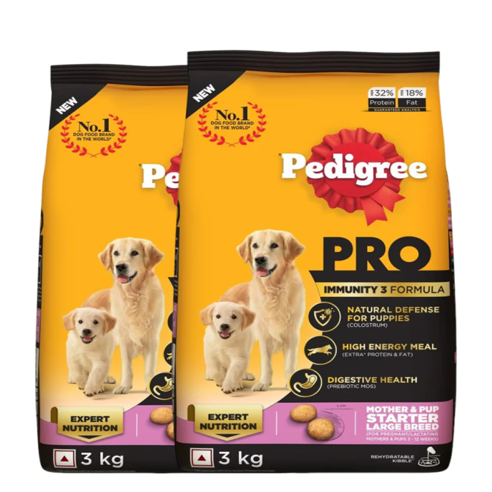 Pedigree PRO Expert Nutrition Lactating/Pregnant Mother & Puppy Starter(3 to 12 Weeks) Large Breed Dog Dry Food - Image 20