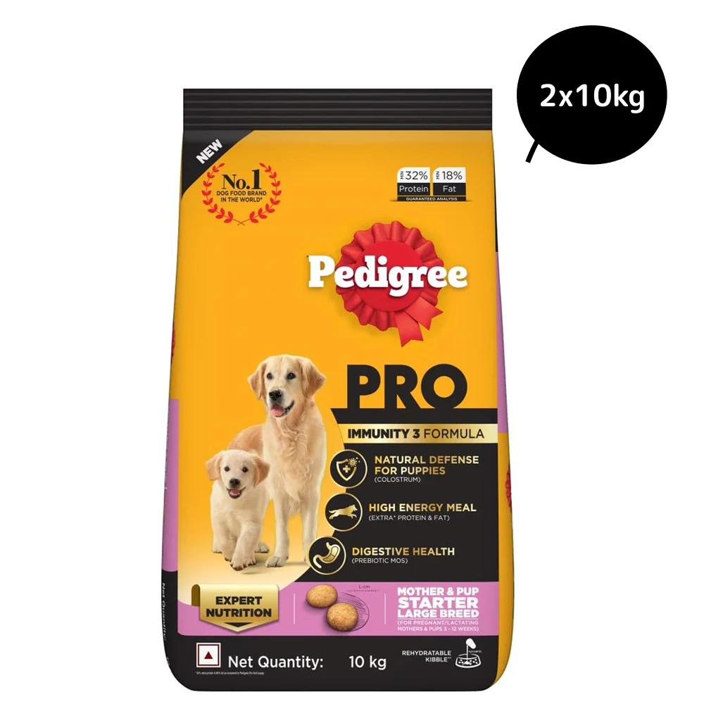 Pedigree PRO Expert Nutrition Lactating/Pregnant Mother & Puppy Starter(3 to 12 Weeks) Large Breed Dog Dry Food - Image 19